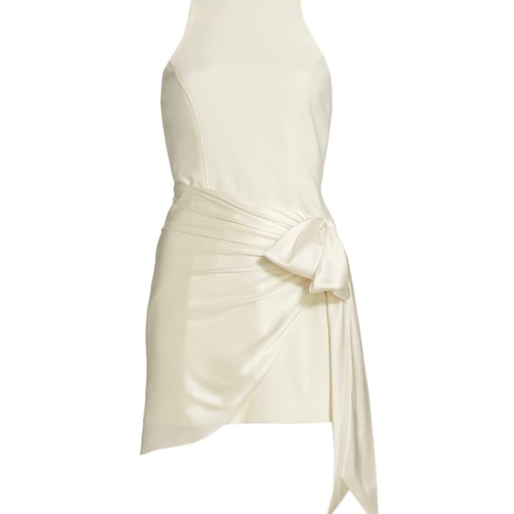 Cinq à Sept Windsor Sash-Tie Mini Dress